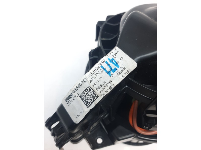 Recambio de ventilador calefaccion para volkswagen t-cross 1.0 tsi referencia OEM IAM 2Q1820021A 2Q1820021A 