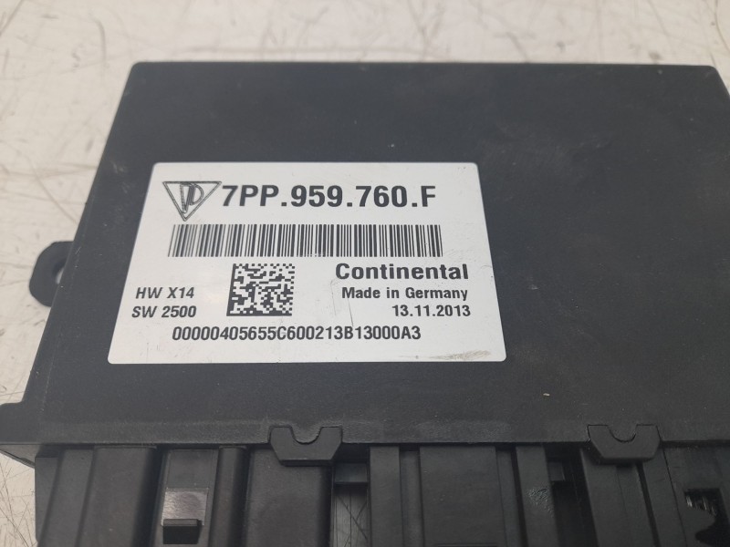 Recambio de modulo electronico para porsche cayenne (typ 92aa) s diesel referencia OEM IAM 7PP959760F  