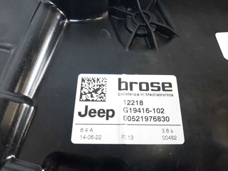 Recambio de elevalunas delantero izquierdo para jeep compass (m7) longitude fwd referencia OEM IAM 52197683 52197683 