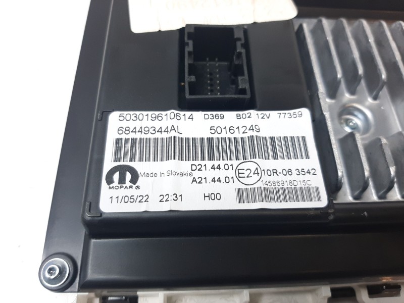 Recambio de cuadro instrumentos para jeep compass (m7) longitude fwd referencia OEM IAM 50161249  