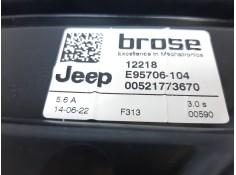 Recambio de elevalunas trasero izquierdo para jeep compass (m7) longitude fwd referencia OEM IAM 52177367   2