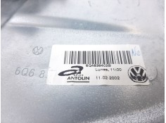 Recambio de elevalunas trasero derecho para volkswagen polo (9n1) highline referencia OEM IAM 6Q4839402B   2