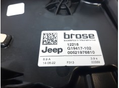 Recambio de elevalunas delantero derecho para jeep compass (m7) longitude fwd referencia OEM IAM 52197681   2