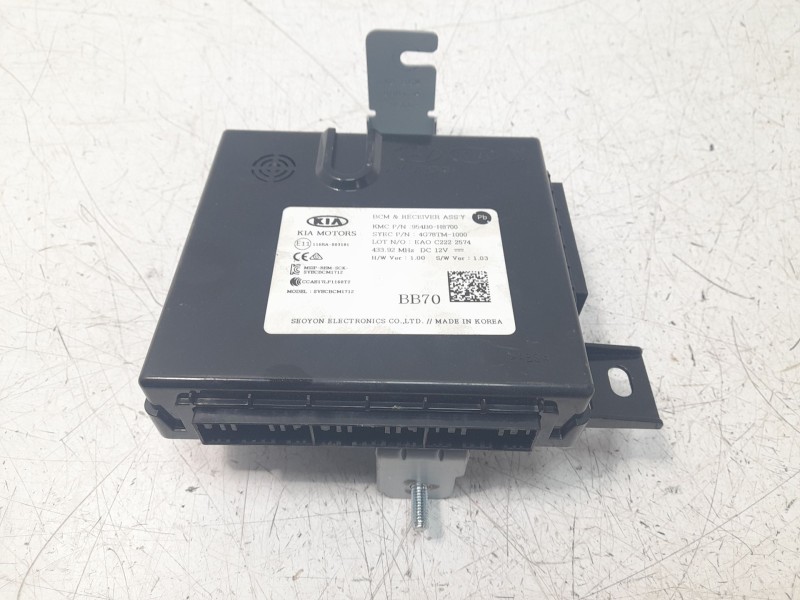 Recambio de modulo electronico para kia stonic (ybcuv) 1.2 cat referencia OEM IAM 954B0H8700  