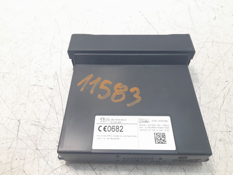 Recambio de modulo electronico para peugeot 508 sw gt line referencia OEM IAM 980169528000  