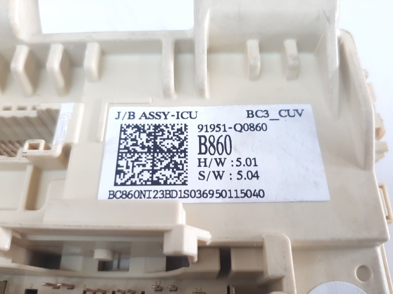 Recambio de caja reles / fusibles para hyundai bayon bayon referencia OEM IAM 91951Q0860 91951Q0860 