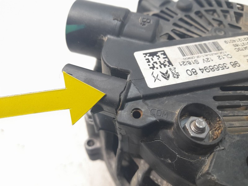 Recambio de alternador para citroën c3 shine referencia OEM IAM 9826574080 ALF701A51 