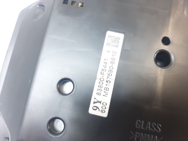 Recambio de cuadro instrumentos para toyota yaris hybrid feel referencia OEM IAM 83800F5441 83800F5441 