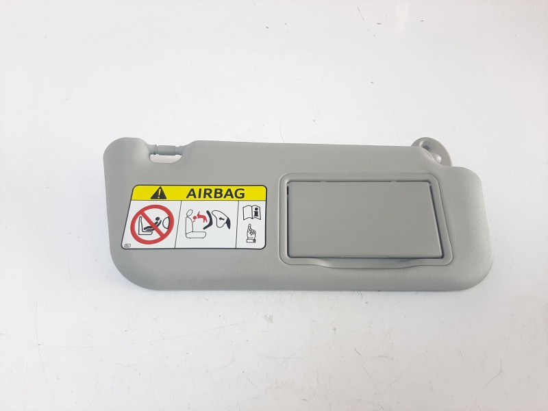 Recambio de parasol derecho para toyota yaris hybrid feel referencia OEM IAM 743100DC90B0 743100DC90B0 