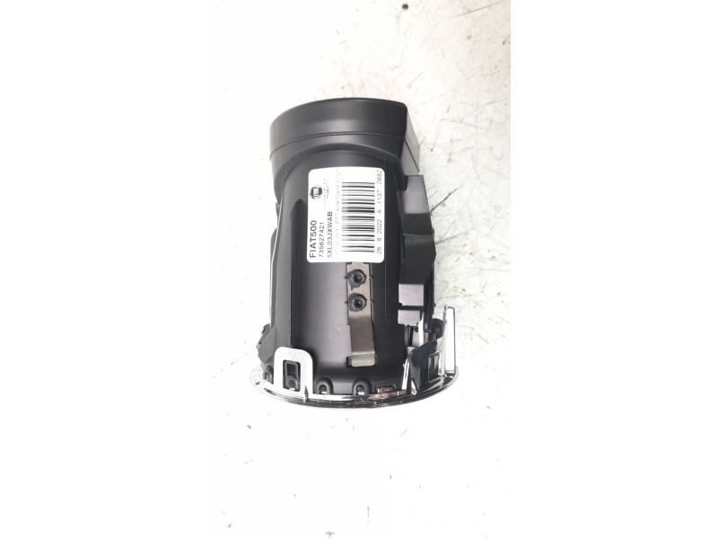 Recambio de aireador izquierdo para fiat 500 (312) berlina dolcevita referencia OEM IAM 735627421  