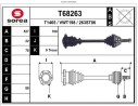 TRANSMISION DELANTERA IZQUIERDA 6Q0407271BS 6Q0407271BS T68263 V1116