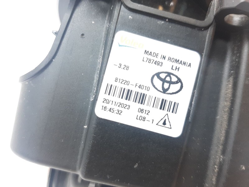 Recambio de faro antiniebla izquierdo para toyota c-hr (_x1_) 2.0 hybrid (maxh10) referencia OEM IAM 81220F4010 81220F4010 