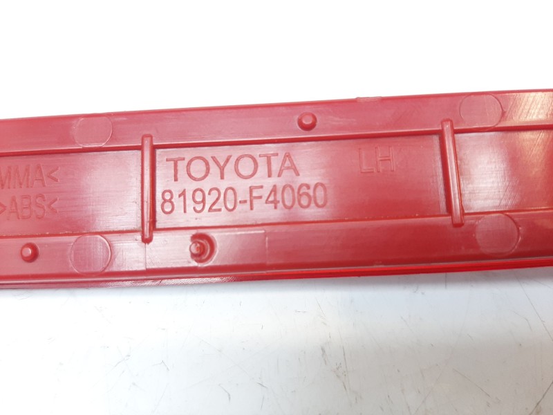 Recambio de piloto trasero izquierdo paragolpes para toyota c-hr (_x1_) 2.0 hybrid (maxh10) referencia OEM IAM 81920F4060 81920F