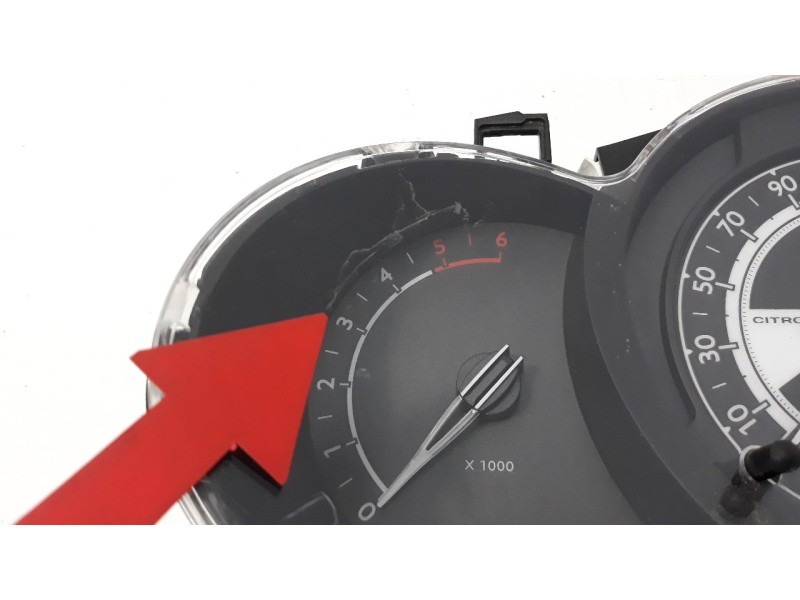 Recambio de cuadro instrumentos para citroen c3 collection referencia OEM IAM 98041181XT  