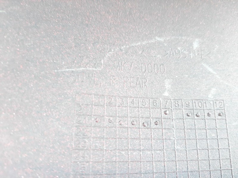 Recambio de moldura para honda forza nss 750 referencia OEM IAM 77220MKVD00ZE 77221MKVD000 