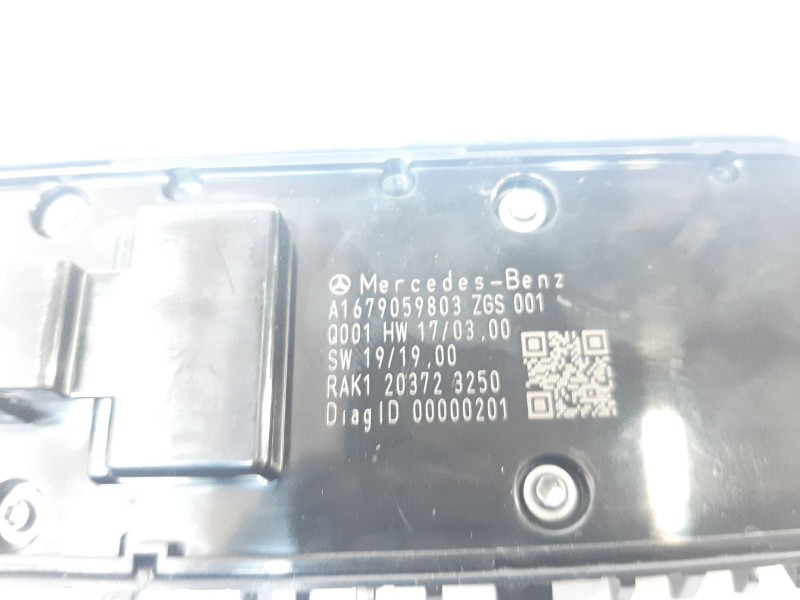 Recambio de mando elevalunas delantero izquierdo para mercedes-benz clase gla (bm 247) gla 200 (247.787) referencia OEM IAM A167