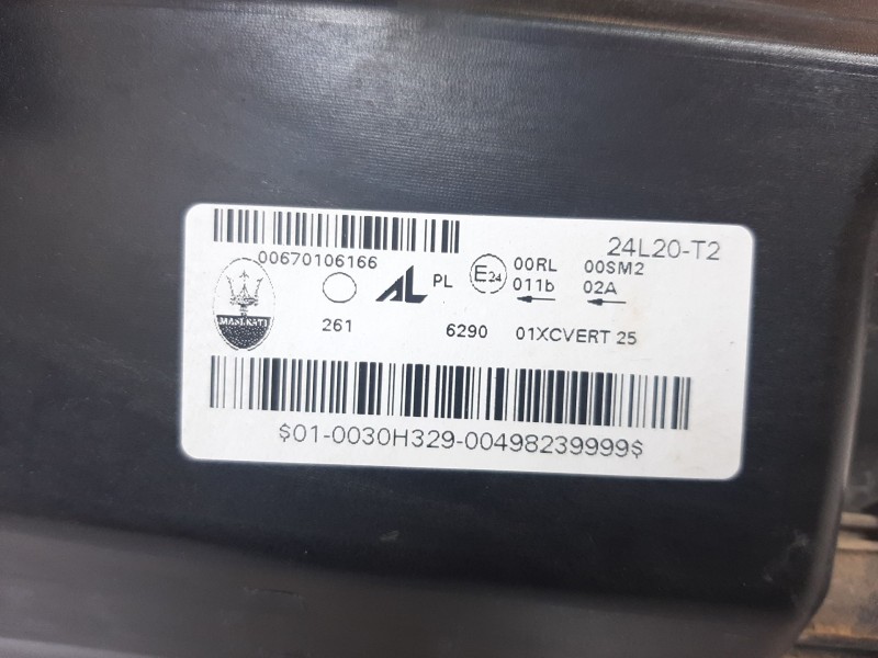 Recambio de faro derecho para maserati ghibli iii (m157) 3.0 referencia OEM IAM 670106166 670106166 