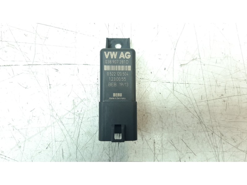 Recambio de rele para volkswagen touran (1t3) 2.0 tdi referencia OEM IAM 38907281D  