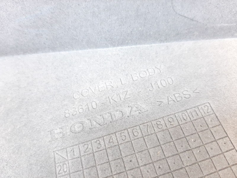 Recambio de moldura para honda pcx 125 pcx 125 referencia OEM IAM 83610K1ZJ100 83650K1YJ50ZK 