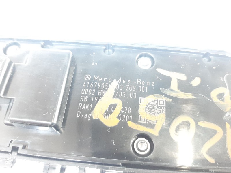 Recambio de mando elevalunas delantero izquierdo para mercedes-benz cla-klasse (bm 118) cla 180 (118.384) referencia OEM IAM A16