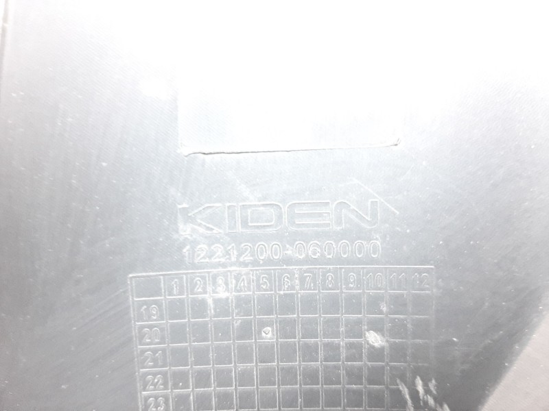 Recambio de moldura para zontes motorcycles zt125 zt 125-u referencia OEM IAM 1221200060000 1221200060000 