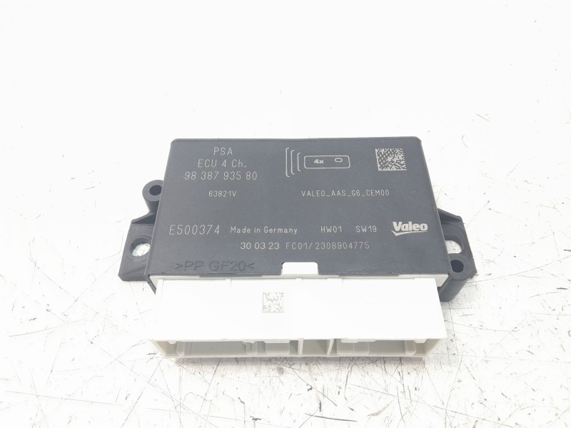Recambio de modulo electronico para citroën c4 pure tech referencia OEM IAM 9838793580  