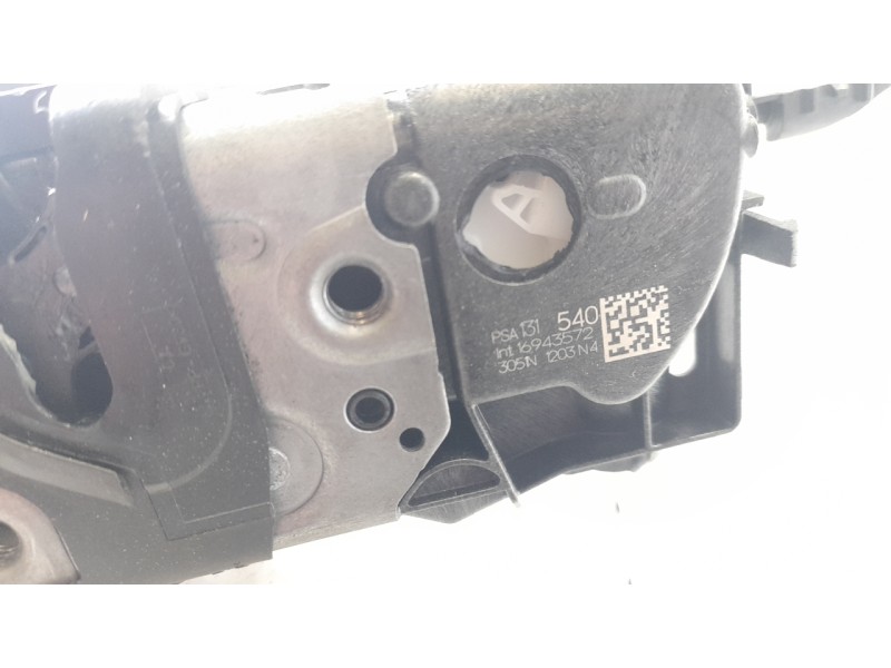 Recambio de cerradura puerta trasera izquierda para peugeot 508 hybrid 180 allure referencia OEM IAM 9813154080  