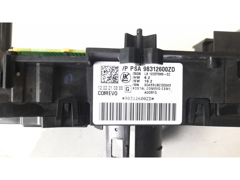 Recambio de mando multifuncion para peugeot 508 hybrid 180 allure referencia OEM IAM 98312600ZD  