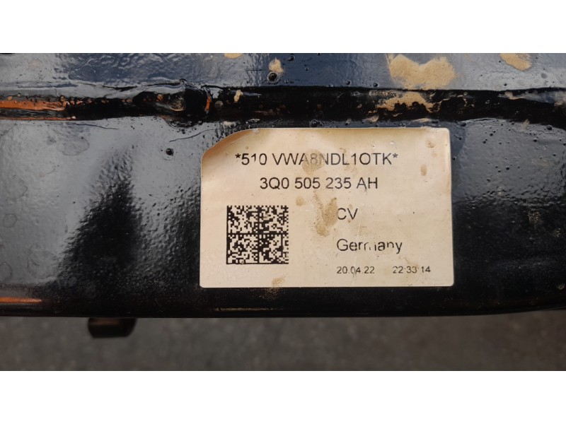 Recambio de puente trasero para volkswagen passat variant (cb5) 2.0 tdi referencia OEM IAM 3Q0505235AH  