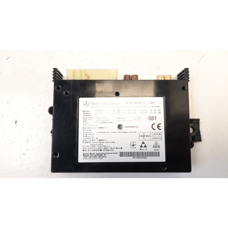Recambio de modulo electronico para mercedes-benz clase gla (bm 247) 1.3 cat referencia OEM IAM A2479009412 A2479017002 A2479020