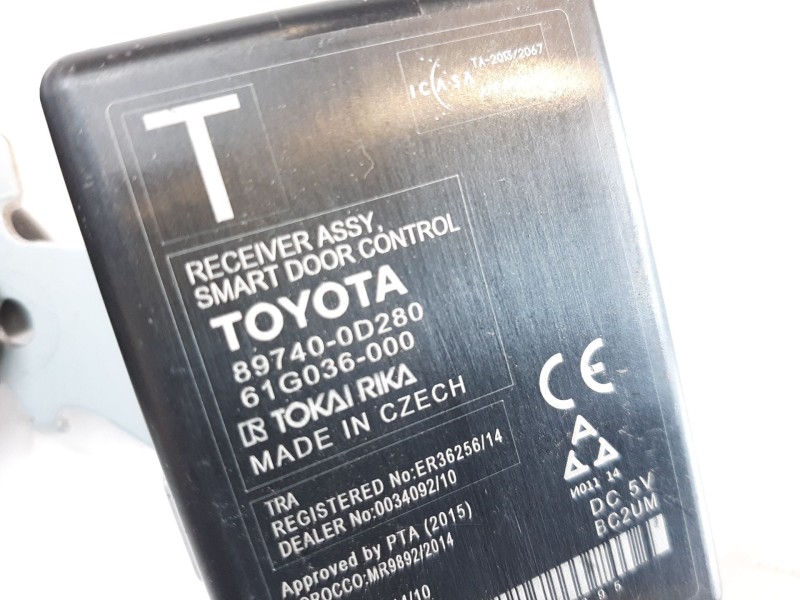 Recambio de modulo electronico para toyota yaris hybrid feel referencia OEM IAM 897400D280 897400D280 