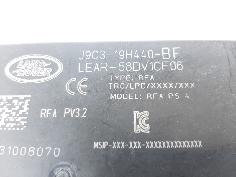 Recambio de modulo electronico para jaguar e-pace 2.0 diesel cat referencia OEM IAM J9C319H440BF J9C319H440BF 