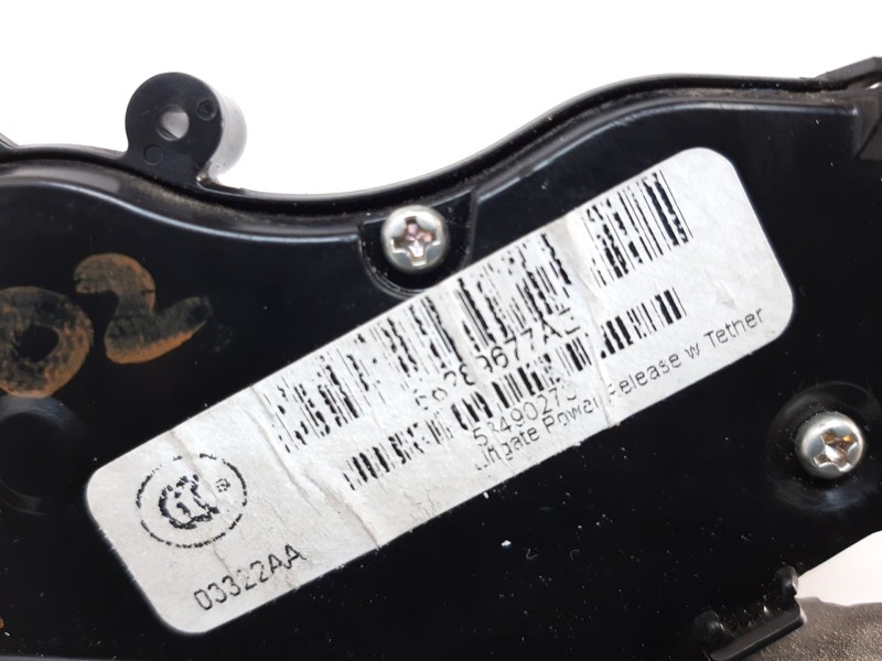 Recambio de cerradura maletero / porton para jeep compass (m7) longitude fwd referencia OEM IAM 68289677AE  