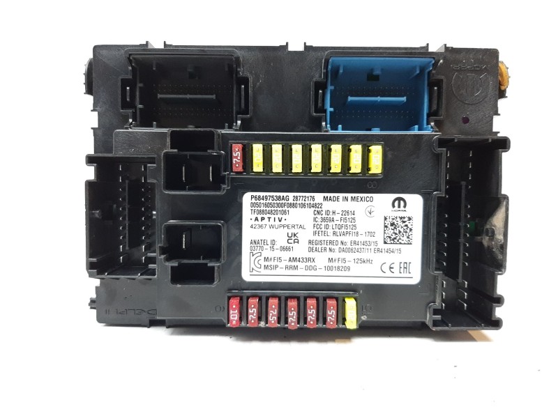 Recambio de caja reles / fusibles para jeep compass (m7) longitude fwd referencia OEM IAM 50160503 50160503 