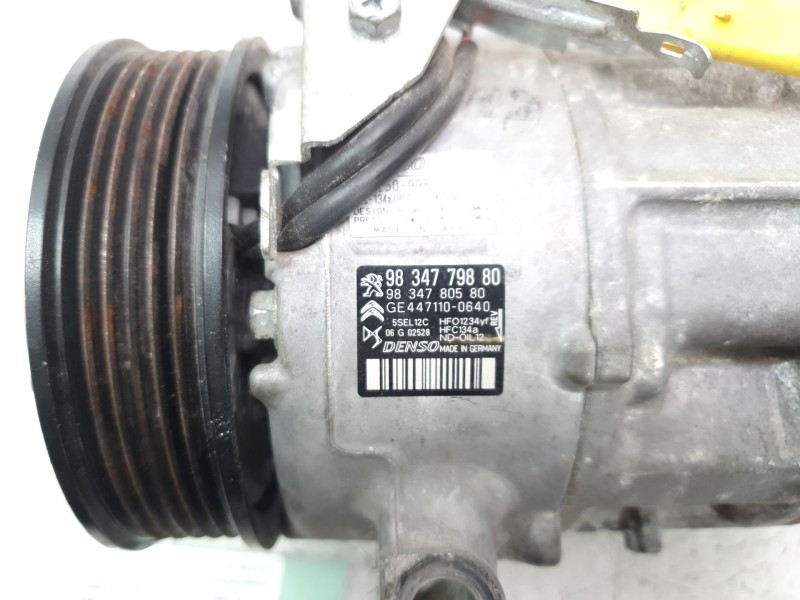 Recambio de compresor aire acondicionado para peugeot 2008 (p1) allure pack referencia OEM IAM 9834779880  CAF950007CP