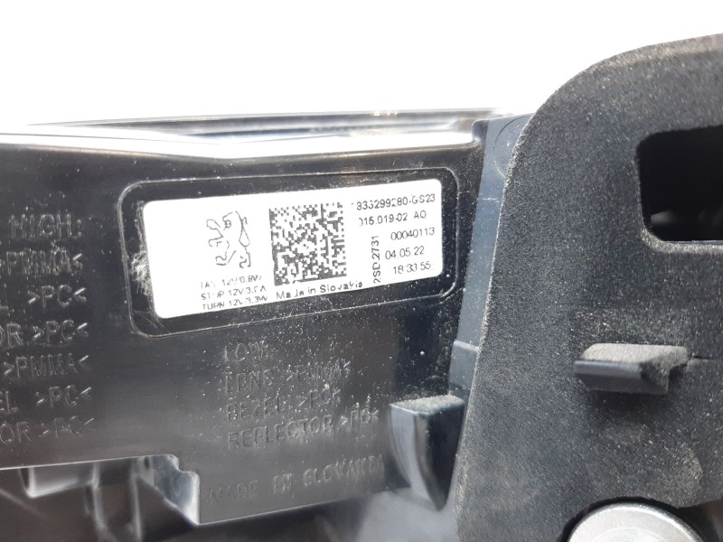 Recambio de piloto trasero derecho para peugeot 308 sw iii (fc_, fj_, fr_, f4_, fn_) bluehdi 130 (fcyhzl, fcyhzt) referencia OEM