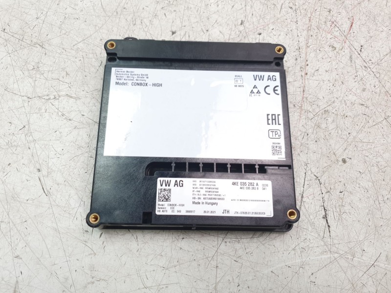 Recambio de modulo electronico para audi a4 avant (8wd) referencia OEM IAM 4KE035282A  