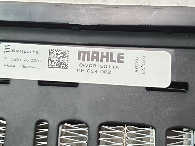 Recambio de resistencia calefaccion para audi a4 avant (8wd) referencia OEM IAM 8W0919011A  