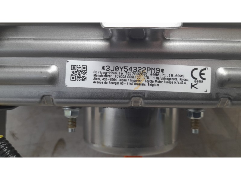 Recambio de airbag delantero derecho para toyota corolla (e21) referencia OEM IAM TG17B02001  