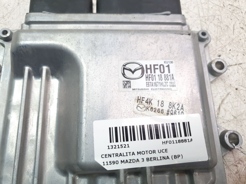 Recambio de centralita motor uce para mazda 3 berlina (bp) referencia OEM IAM HF0118881A  