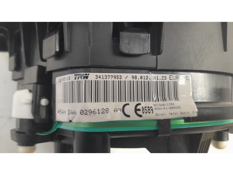 Recambio de kit airbag para citroën c4 cactus shine referencia OEM IAM 98012181ZD  