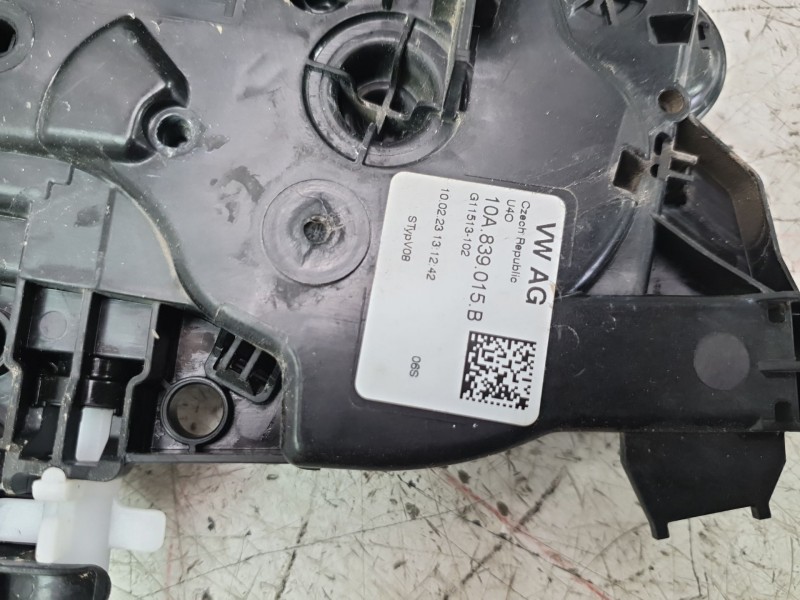 Recambio de cerradura puerta trasera izquierda para volkswagen polo vi (ae1) life referencia OEM IAM 10A839015B DLF990037HQ 
