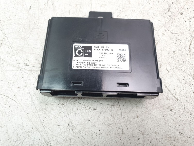 Recambio de modulo electronico para mazda 3 berlina (bp) referencia OEM IAM BCKA675M0G  