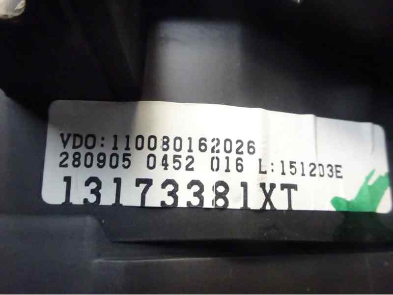 Recambio de cuadro instrumentos para opel meriva enjoy referencia OEM IAM 13173381XT 110080162026 