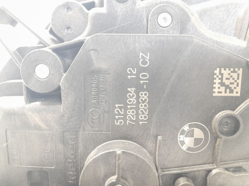 Recambio de cerradura puerta delantera derecha para mini countryman (f60) 1.5 12v referencia OEM IAM 51217281934 51217281934 