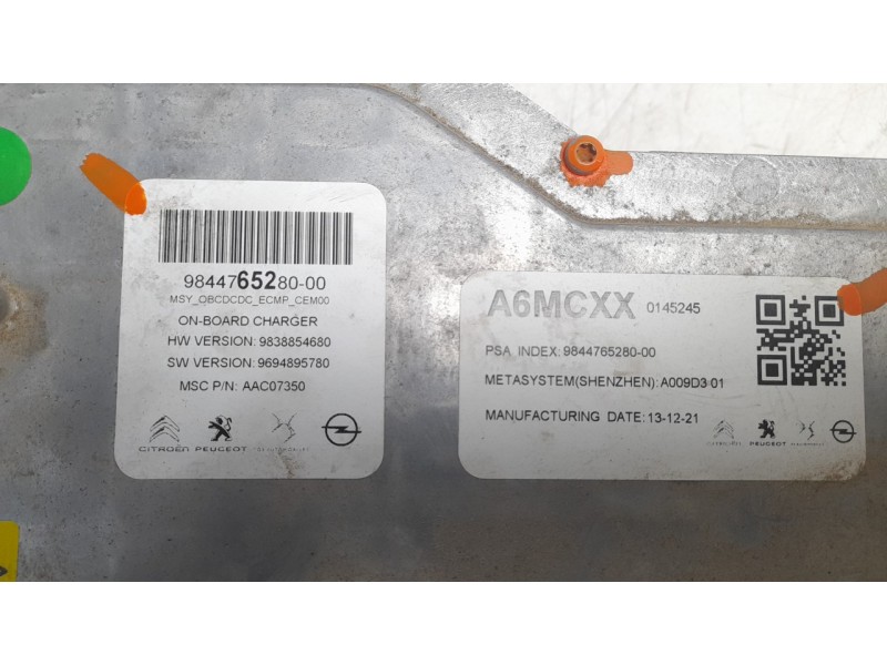 Recambio de inversor para citroën c4 berlina e-feel referencia OEM IAM 9844765280  