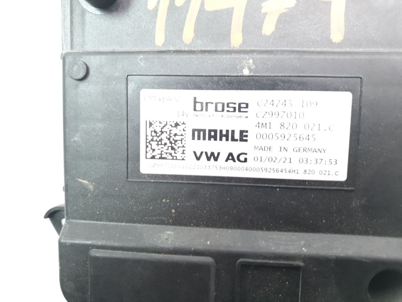 Recambio de ventilador calefaccion para audi a4 avant (8wd) referencia OEM IAM 4M1820021C  