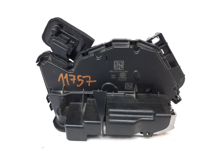Recambio de cerradura puerta trasera derecha para audi q3 (f3b) referencia OEM IAM 5TA839016Q 5TA839016Q 