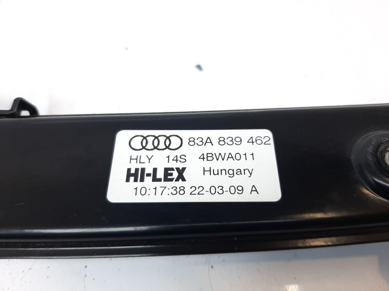 Recambio de elevalunas trasero derecho para audi q3 (f3b) referencia OEM IAM 83A839462 83A839462 