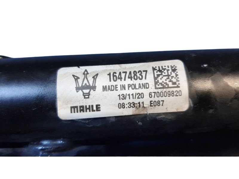 Recambio de condensador aire acondicionado para maserati ghibli iii (m157) 3.0 referencia OEM IAM 16474837 16474837 